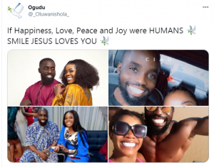 Shola Ogudu reveals what ‘happiness’ looks like as she shows off her fiance