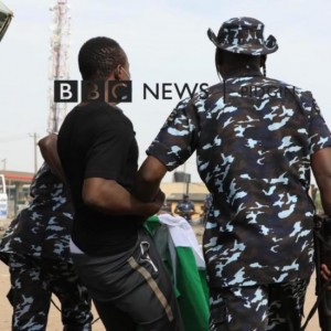 June 12: Pictures Of Protesters Being Dragged & Arrested By Police In Ojota, Lagos
