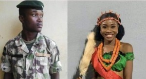 Solider Allegedly Rapes, Kills Girlfriend And Cut Off Her Finger Over Alleged Cheating