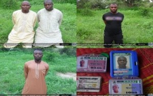 Boko Haram Releases Pictures Of Kidnapped Soldiers, Yobe Protocol Officers