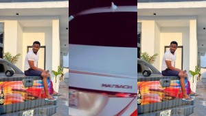 Actor, Zubby Micheal’s New Mercedes Maybach is Sleek Machine (Photos)