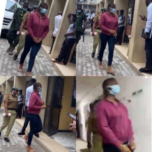 Video of Murder suspect, Chidinma Ojukwu, leaving court on Tuesday