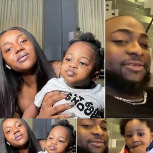 Davido, Chioma and Their Son, Ifeanyi Attend A Family Event Together (Video)