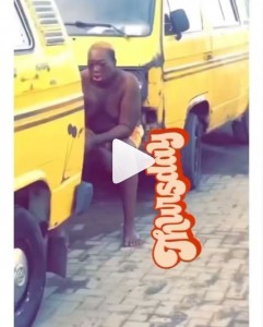 Touts beat up cross dresser in Lagos (Video)
