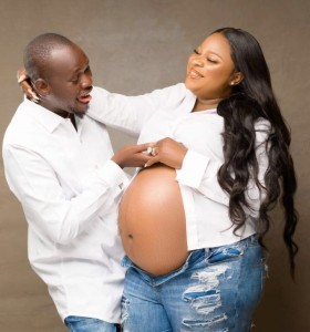 Bimbo Afolayan and husband welcome baby girl