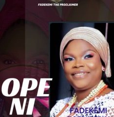 Gospel Album: Fadekemi Bashorun - Ope Ni