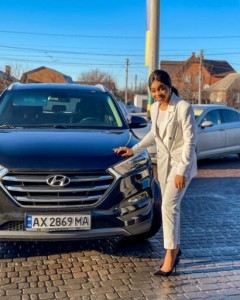 Gospel Singer Delight Munachy acquires brand new whip