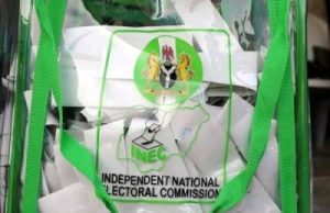 #NigeriaElection2023: Voters protest Warri South poll cancellation at INEC secretariat