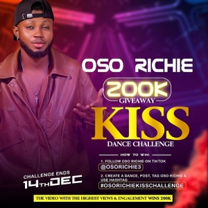 AUDIO + VIDEO: Oso Richie – Kiss